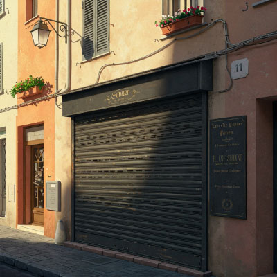 Serrurier Draguignan | Rideau métallique | Dépannage et entretien de rideaux métalliques à Draguignan pour assurer la protection continue de votre boutique ou local professionnel.