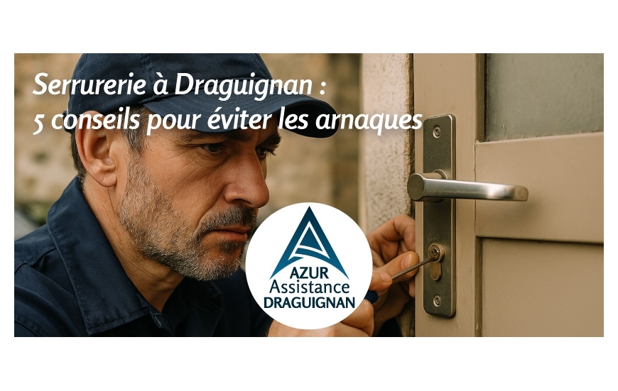 Serrurerie à Draguignan : 5 conseils pour éviter les arnaques