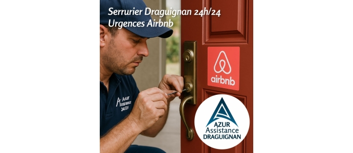Serrurier Draguignan 24h/24 – Urgences Airbnb | Azur Assistance