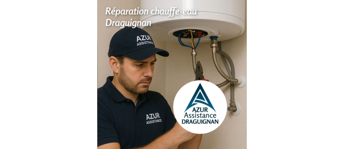 Réparation chauffe-eau Draguignan – Plombier Azur Assistance