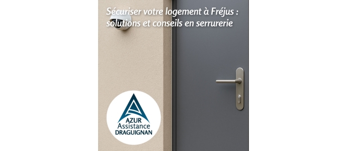 Sécuriser votre logement à Fréjus : solutions et conseils en serrurerie