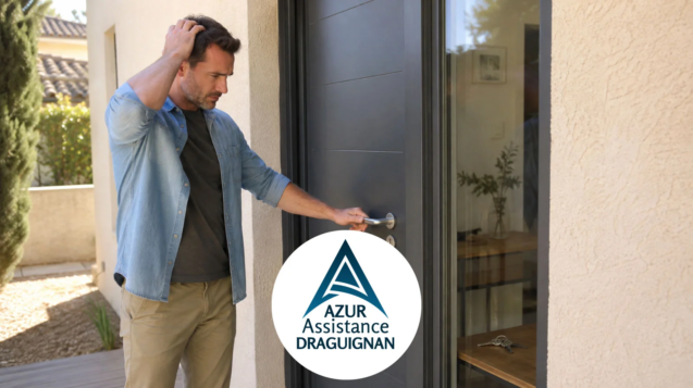 Porte claquée à Draguignan avec clés restées à l’intérieur